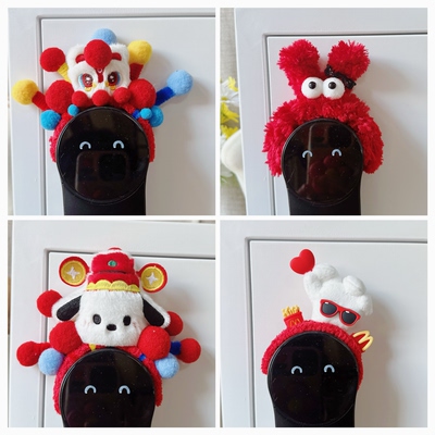 德施曼智能门锁装饰r9麒麟锁发财醒狮新年新家装饰