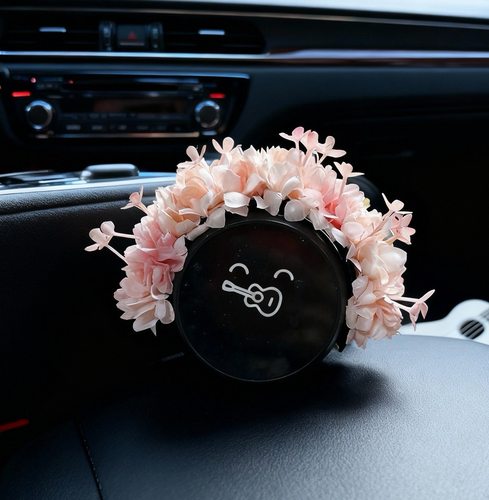 蔚来nomi帽子装饰糯米问界沃尔沃簪花头箍汽车内装饰