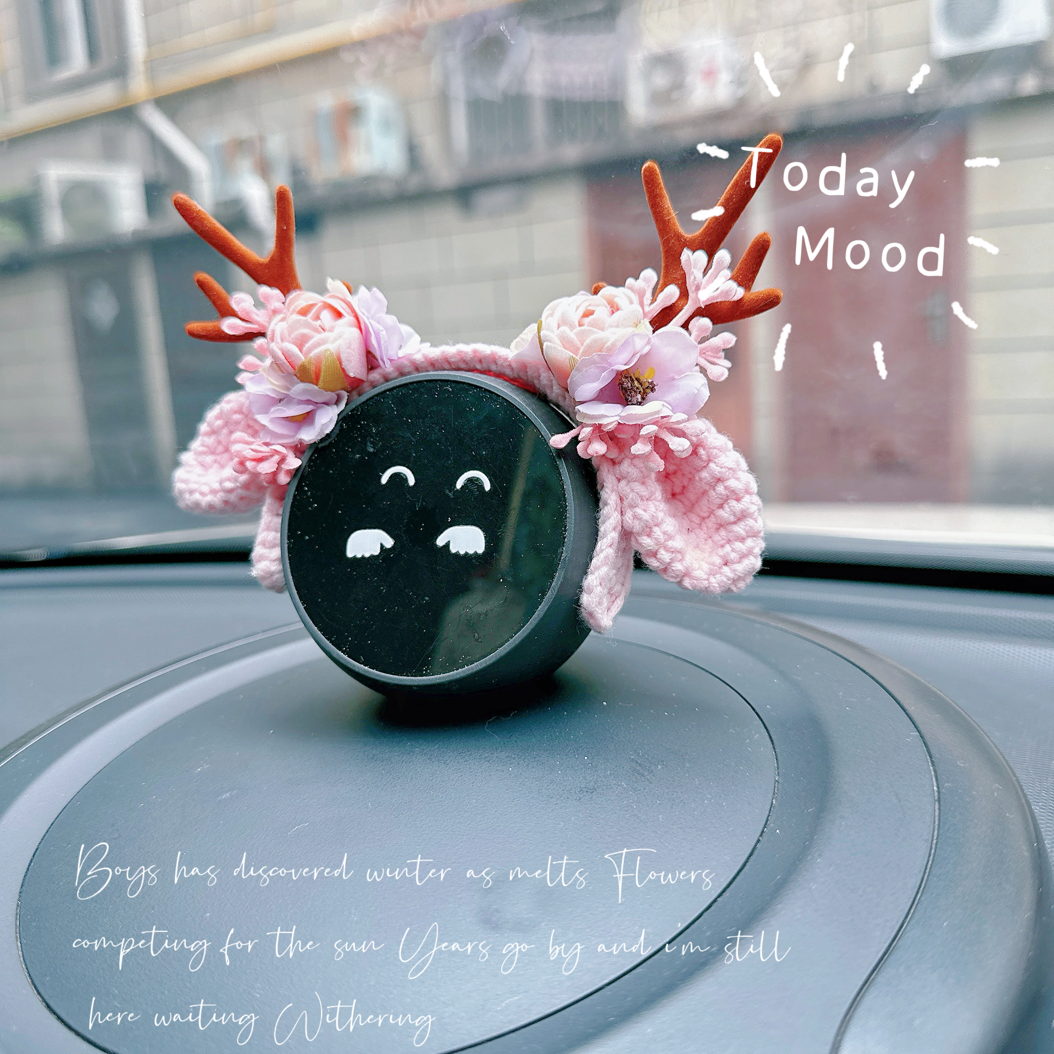 蔚来nomi问界智界理想岚图沃尔沃通用帽子春日新品一鹿繁花