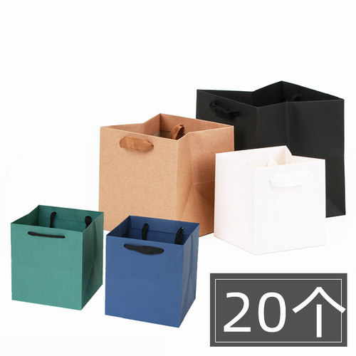 方形礼品袋加宽手提袋包装袋纸袋