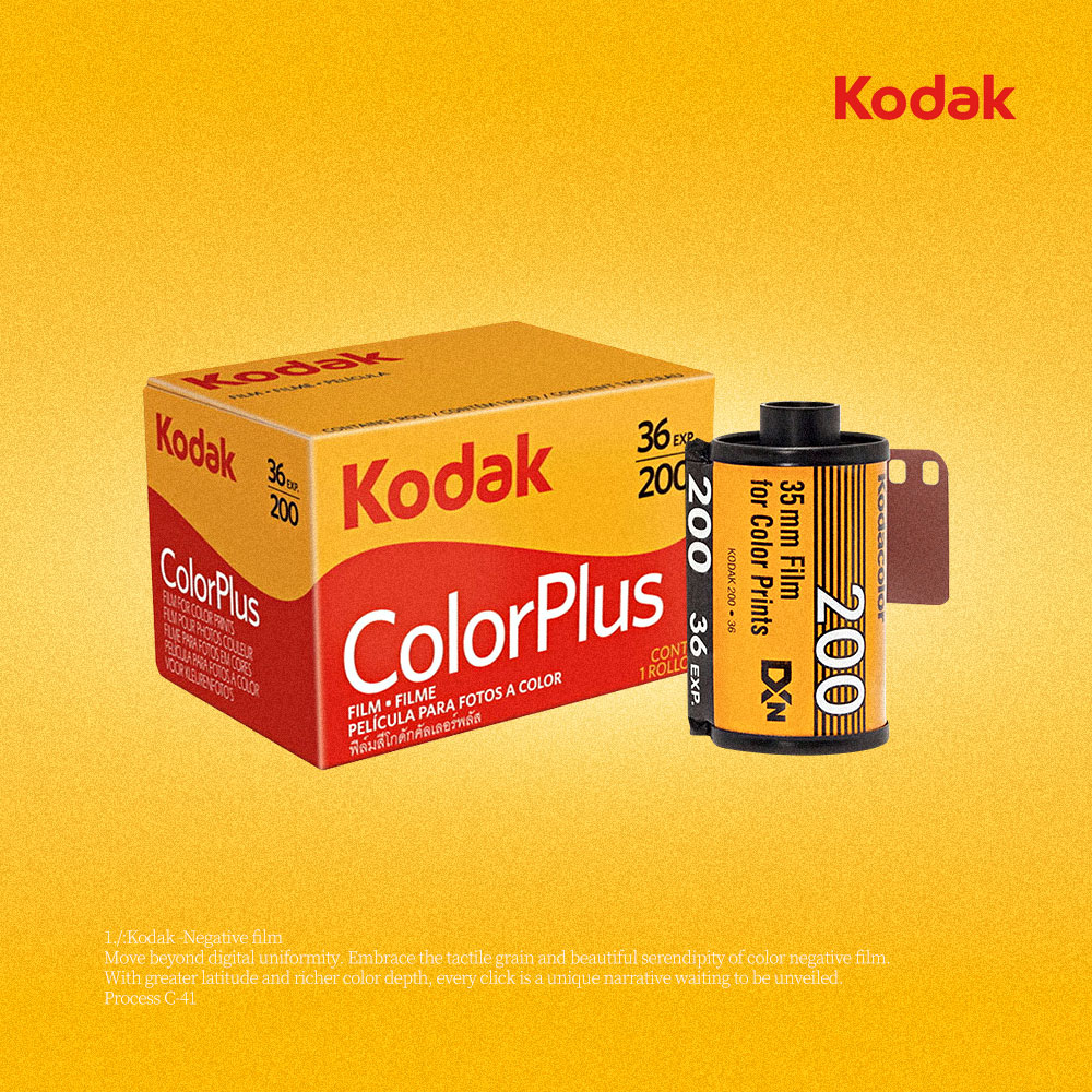 柯达CP200彩色胶卷金富士C200炮塔400黑白电影5207胶片胶卷冲洗