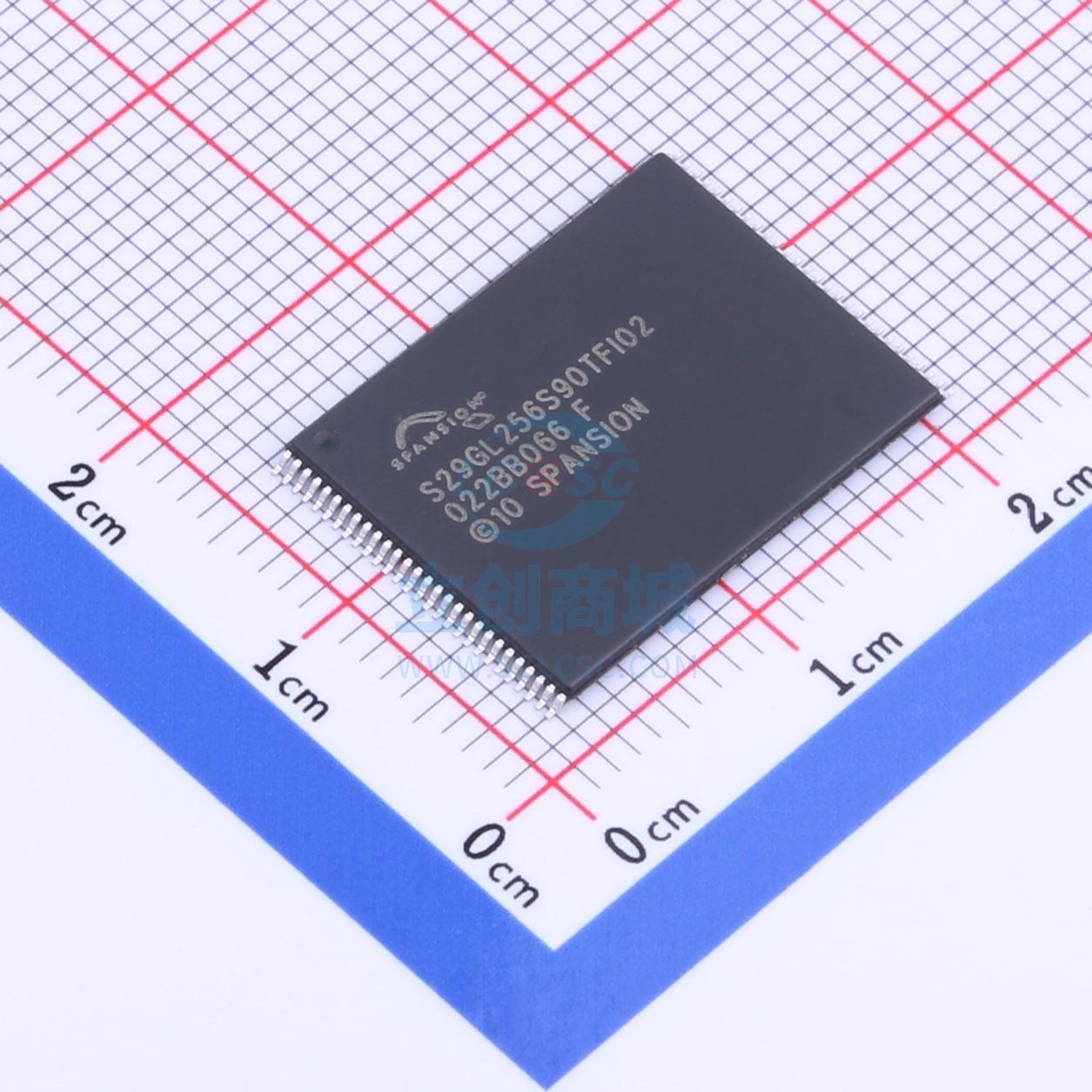 原装 S29GL256S90TFI020 CYPRESS/赛普拉斯 TSOP-56 储存器IC芯片