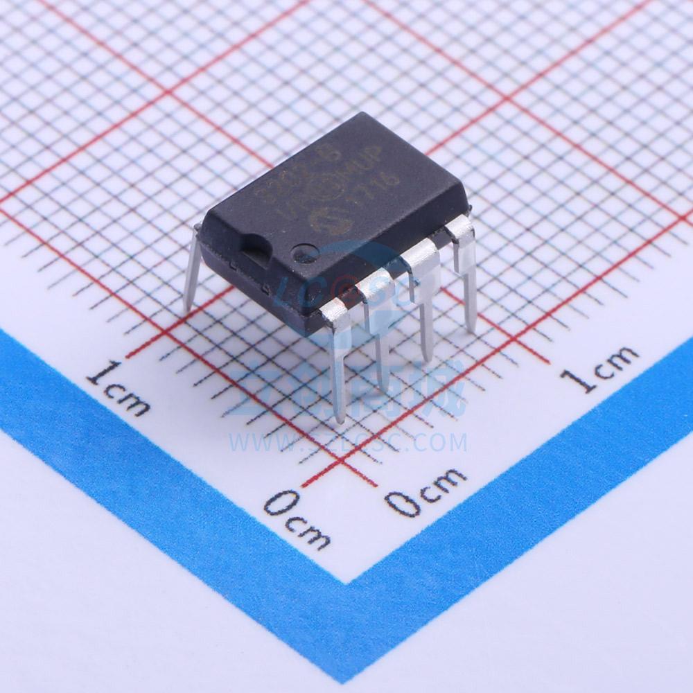 原装 MCP3202-BI/P MICROCHIP/微芯 DIP-8 模数转换芯片