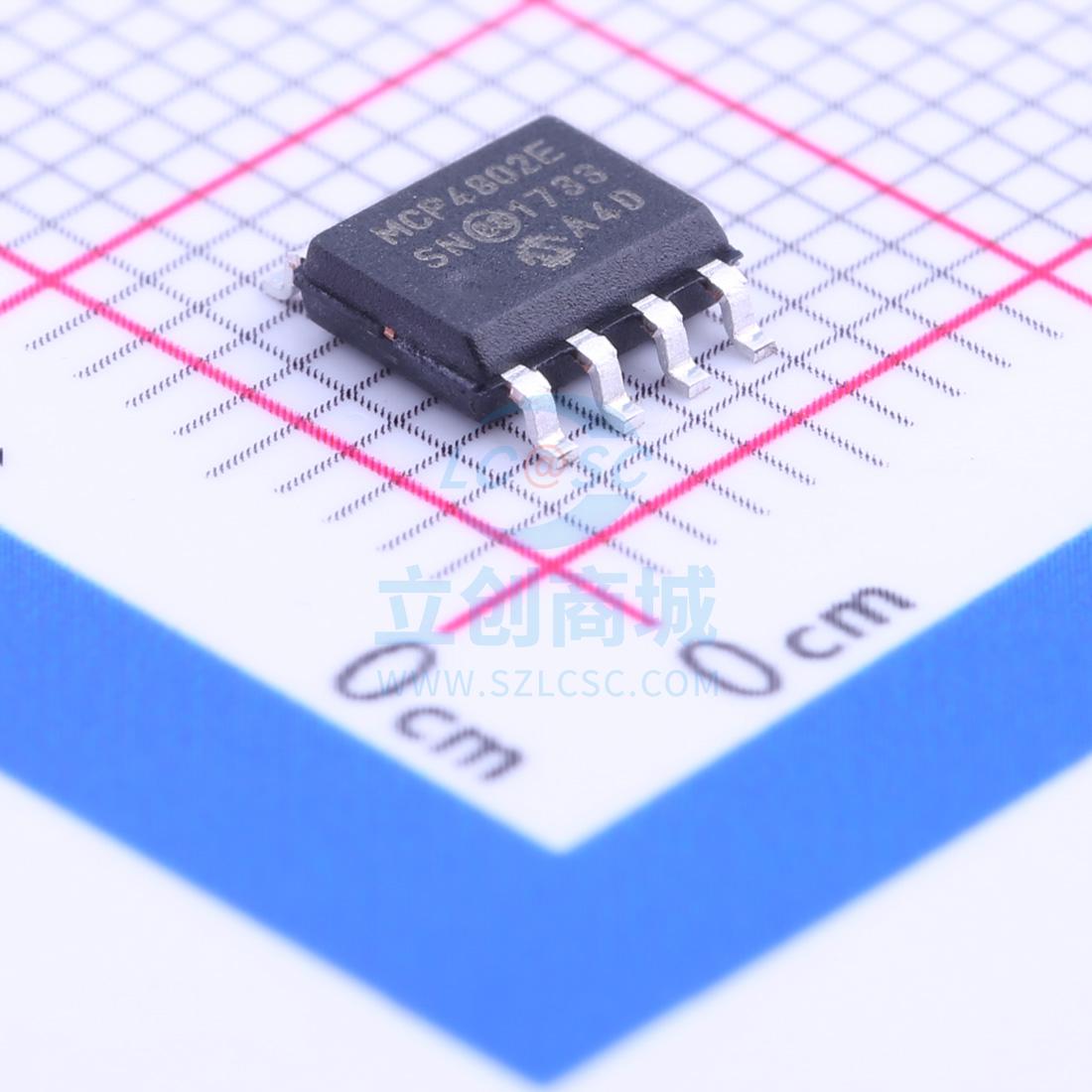 原装 MCP4802-E/SN MICROCHIP/美国微芯 SOIC-8 数模转换芯片