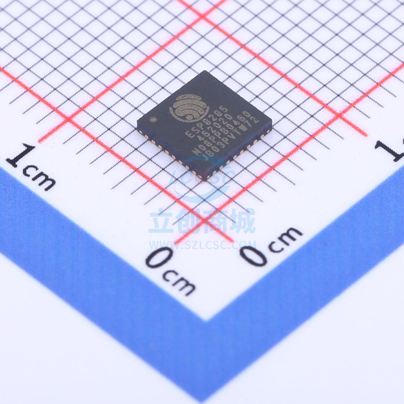 原装 ESP8285N08(1MB) ESPRESSIF 乐鑫 QFN-32 无线收发芯片