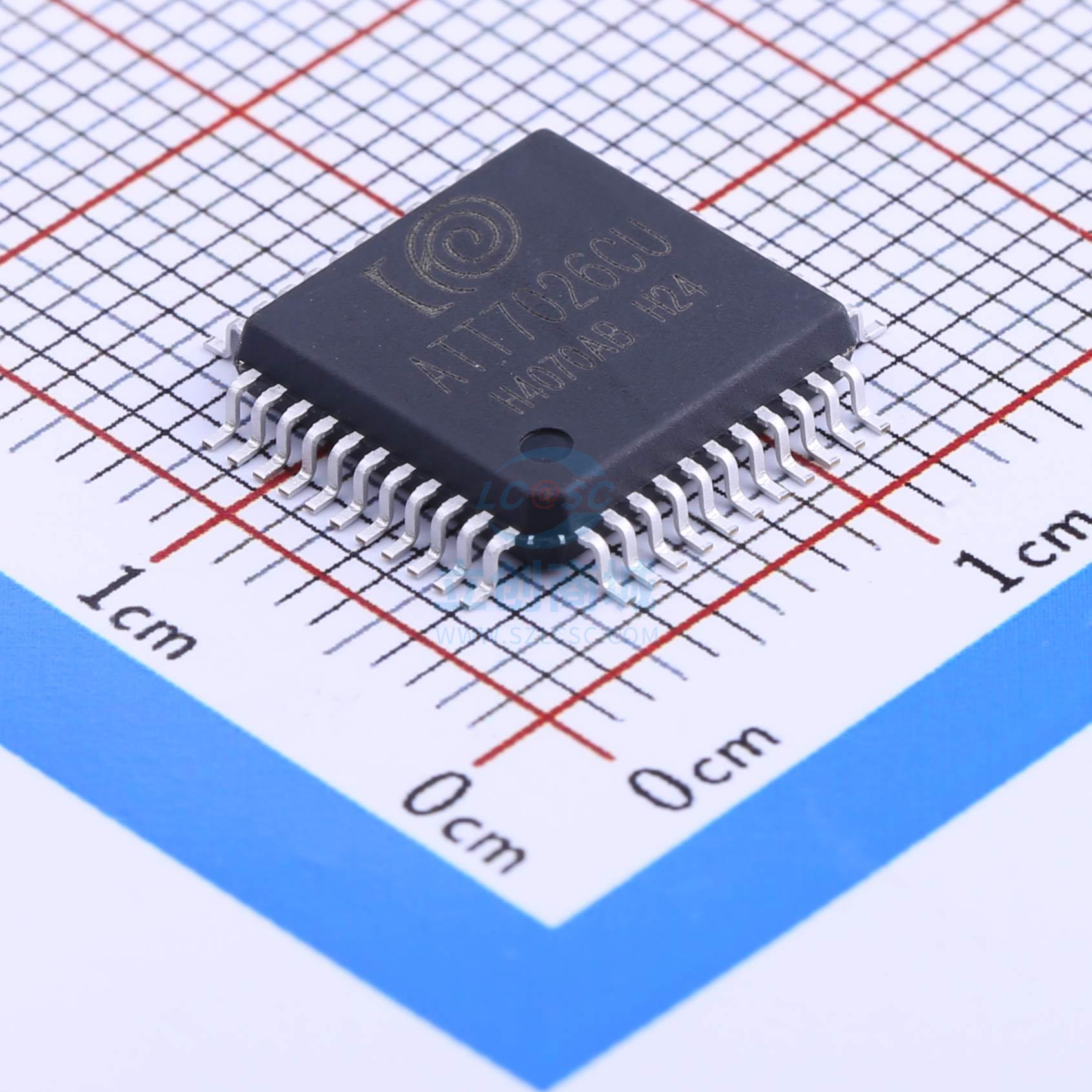 原装 ATT7026CU 钜泉光电 QFP-44 电能计量芯片