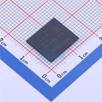 SDINBDA4-64G 闪存芯片 11.5x13x1mm 储存器IC