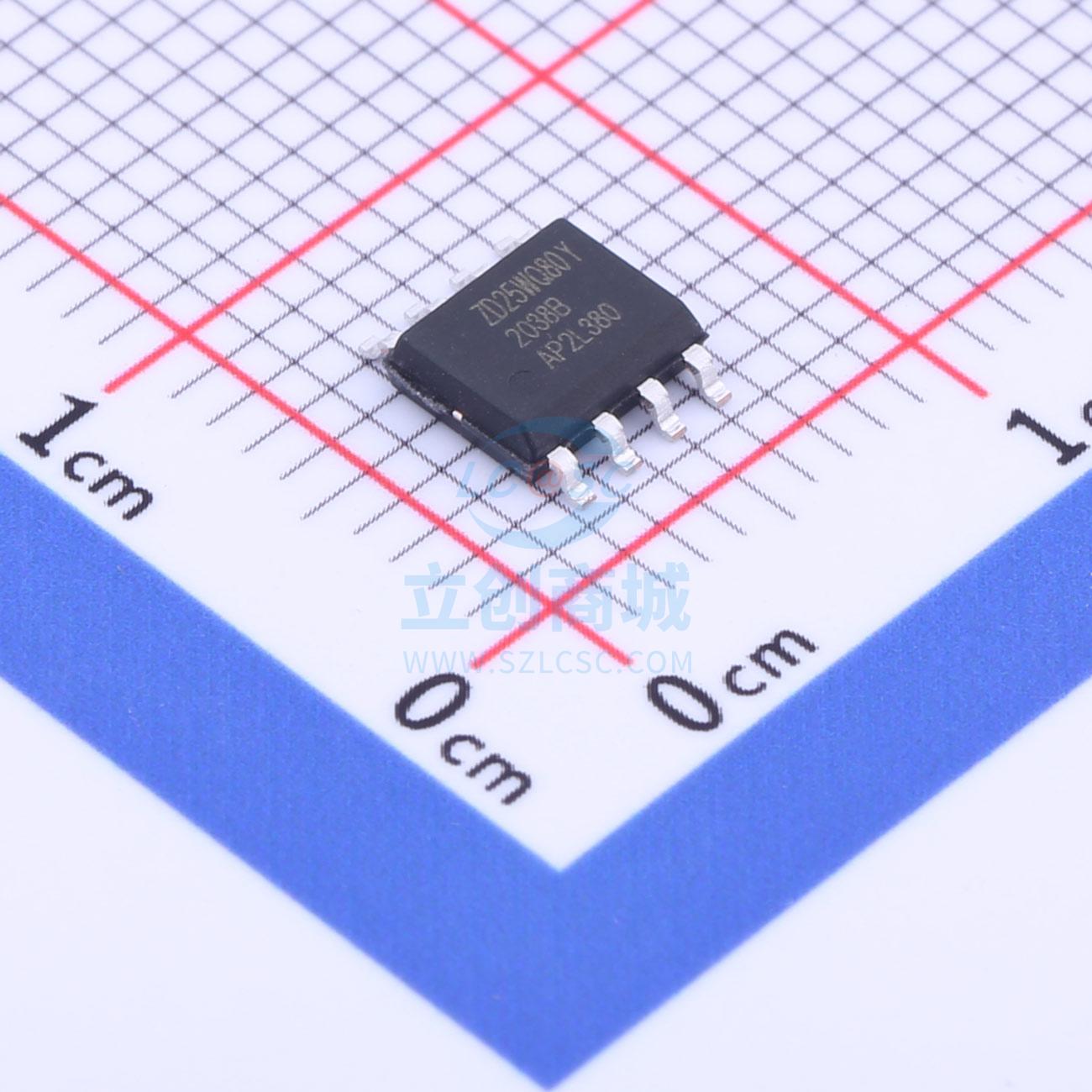 ZD25WQ80BTIGT Zetta/澜智 SOP-8 储存器IC
