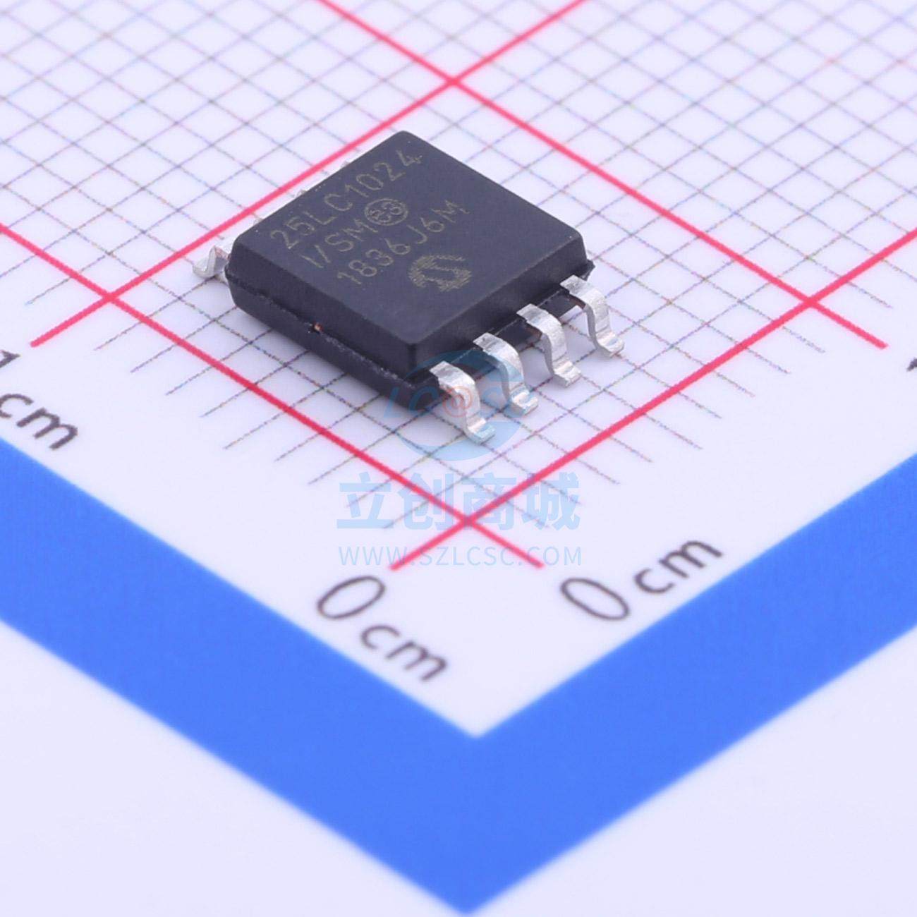 原装 25LC1024-I/SM MICROCHIP/美国微芯 SOIJ-8 储存器IC芯片