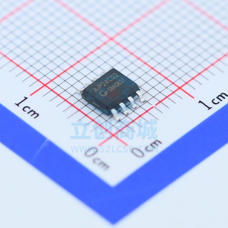 原装 AIP24C02 I-CORE/中微爱芯 SOP-8 储存器IC芯片