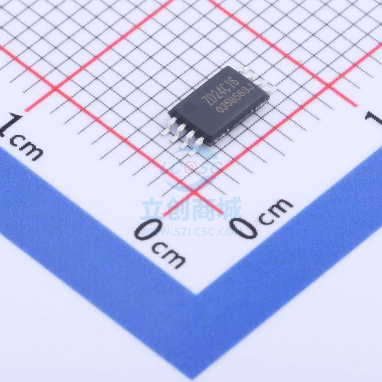 ZD24C16A-XGMB Zetta/澜智 TSSOP-8 储存器IC