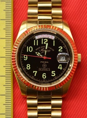 瑞士原装机芯WESTEND瓦斯针全自动机械表瓦时针手表数字夜光