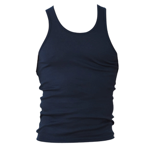 BENCH/BODY/奔趣纯色圆领棉打底衫修身弹力健身男运动背心BUT0003