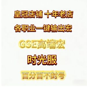 魔兽世界时光服各职业GSE一键宏