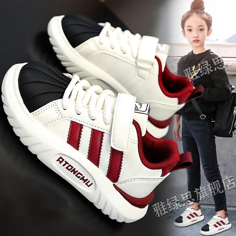 童鞋女童运动鞋秋冬款2025新款儿童板鞋中大童女孩低帮轻便小学生