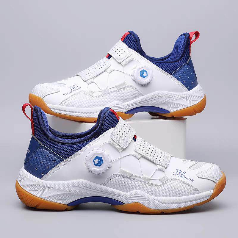 免系带男鞋夏季无鞋带运动鞋自动扣牛筋底青少年跑步鞋防滑一脚蹬