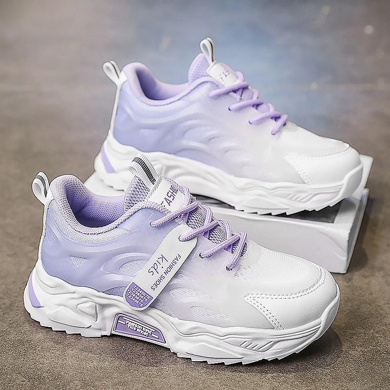 女童鞋子春秋季2025新款儿童网面透气运动鞋中大童软底女孩跑步鞋