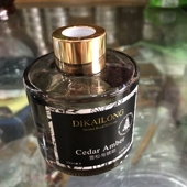 迪凯珑雪松琥珀香薰香水藤条挥发香薰酒店香氛水房间摆件除臭香水