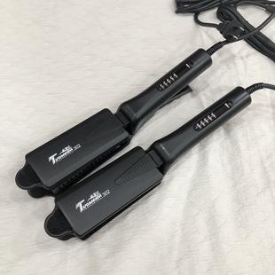 拓美达302离子拉直发器直板夹板发廊蓬松玉米须606波浪板直夹板