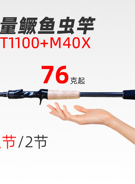 独节2节超轻鳜鱼竿虫竿鲈鱼黑坑超快调路亚杆高感度碳素路亚怪兽