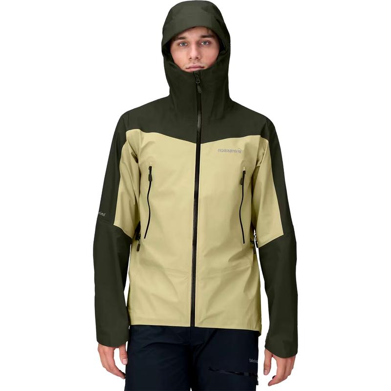 代购美国代购Norrona挪威老人头防水透气防风连帽户外夹克男士外