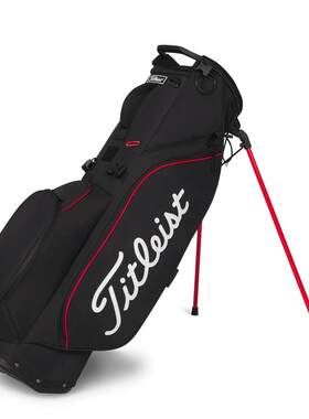 海外代购Titleist男士高尔夫球包双肩背带多口袋收纳轻量防水