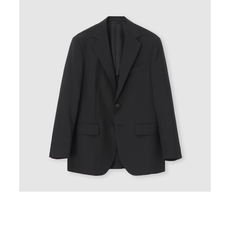 代购LANVIN浪凡男士夹克轻量抗皱羊毛丝绸春秋商务西服爆款经典