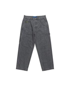 代购Quiksilver男士休闲裤透气耐磨宽松灰色街头日常牛仔裤百搭