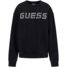 代购GUESS女士卫衣保暖舒适黑色加绒休闲日常上衣爆款潮流