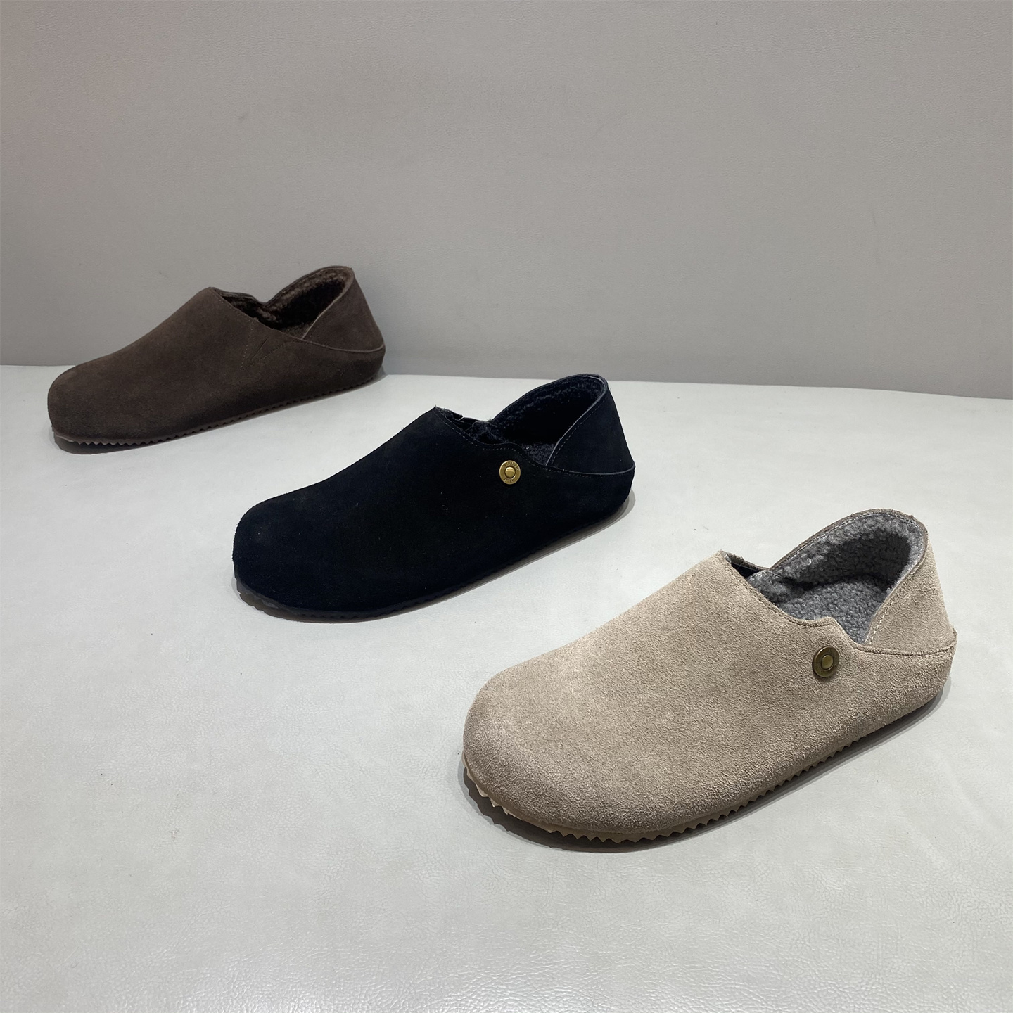 NISTHNSN男款勃肯鞋2025冬新款