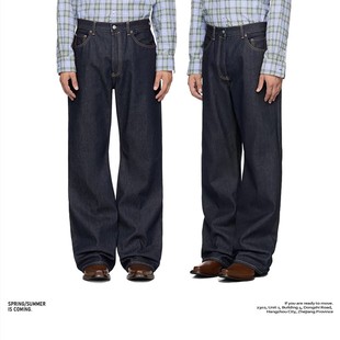 子美式 Cleanfit裤 2021m原牛直筒牛仔裤 复古vintage ATTOAISM