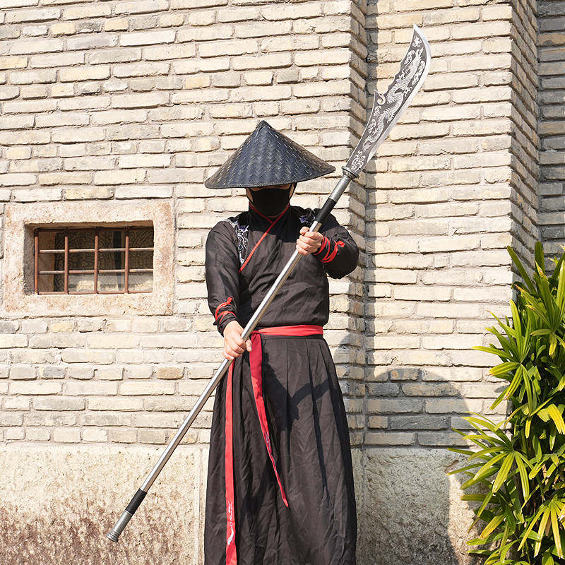 青龙偃月刀大刀锰钢长款