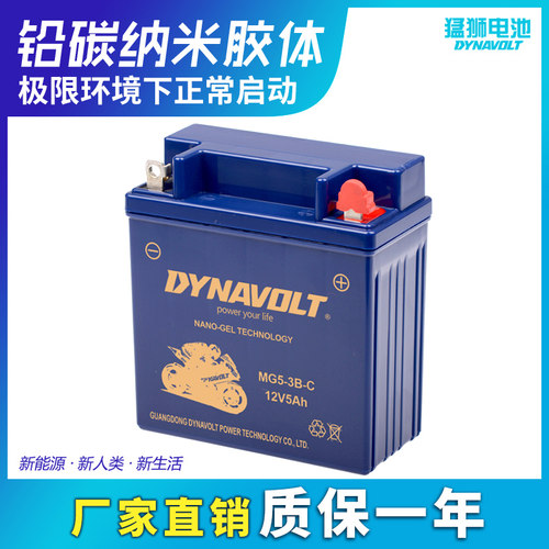 猛狮摩托车电瓶雅马哈YBR125天剑