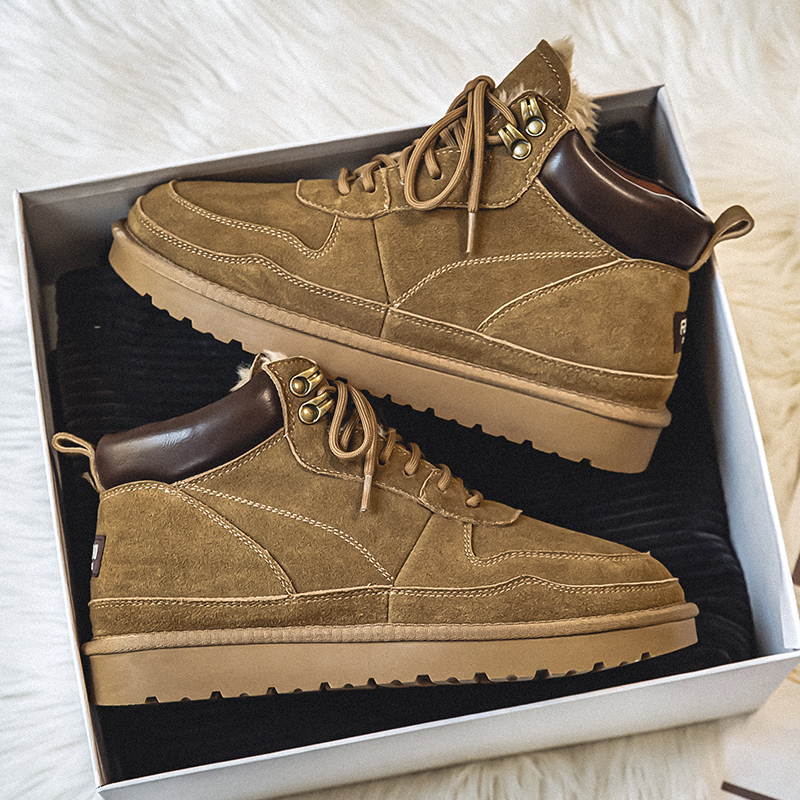 @林先森冬季加厚东北棉鞋雪地靴