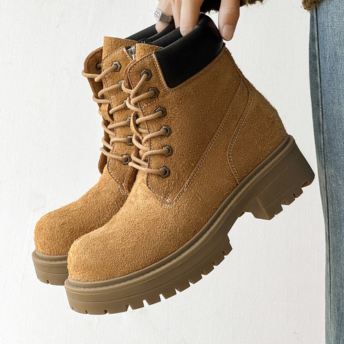 @林先森增高5厘米情侣款马丁靴