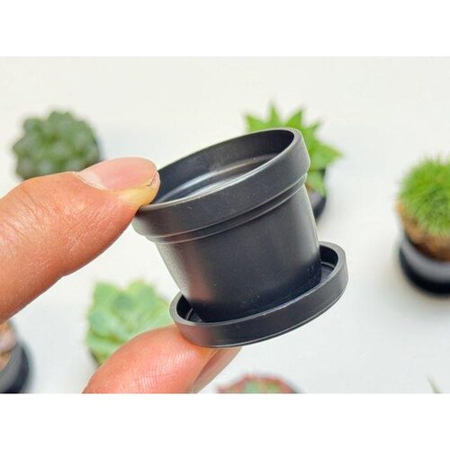 树脂简约迷你款小花盆