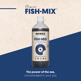 Biobizz Fishmix营养液514大西洋鱼蛋白油叶面喷洒改良土质促长花