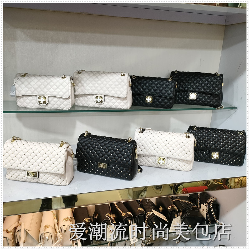 2021劳斯莎萱1137-3959/1143-3996小方包链条四叶草百搭斜背女包