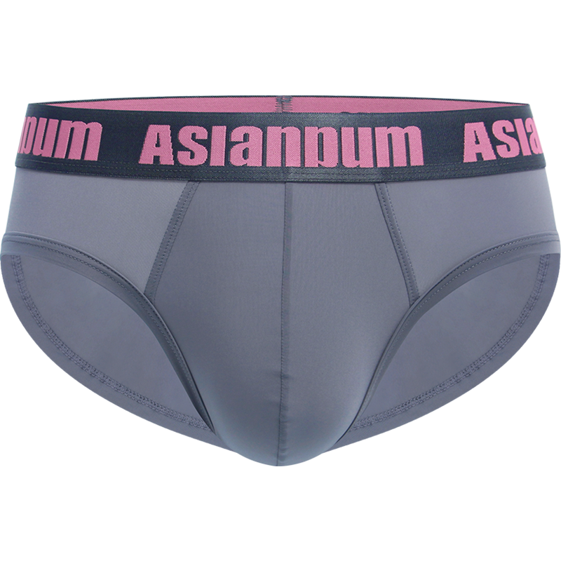 【拍3件69/5件99】Asianbum冰感丝滑性感简约棉裆时尚性U凸三角裤