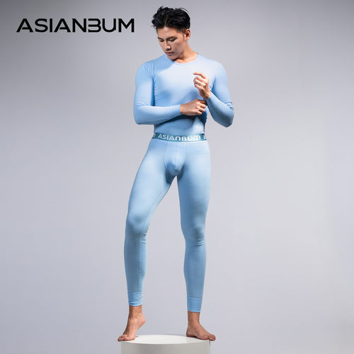 Asianbum棉质薄款修身保暖内衣