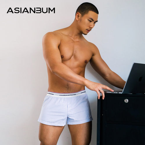 asianbum棉透气简约宽松阿罗裤