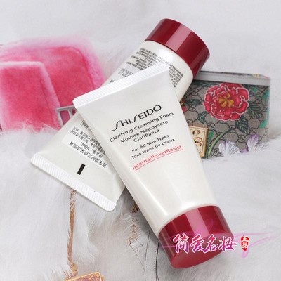 资生堂肌活焕采洁面膏洗面奶滋润