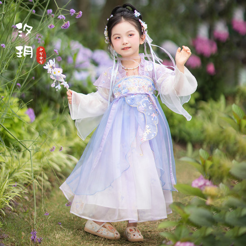 今兮古兮女童齐胸襦裙汉服超仙
