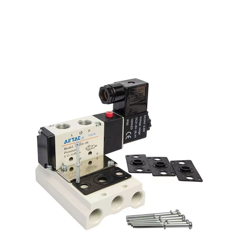 原装正品电磁阀亚德客底座