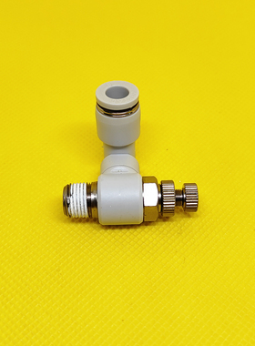 PSS4M5A/B亚德客万向型调速阀PSS601A节流阀PSS8/10/12-01 020304