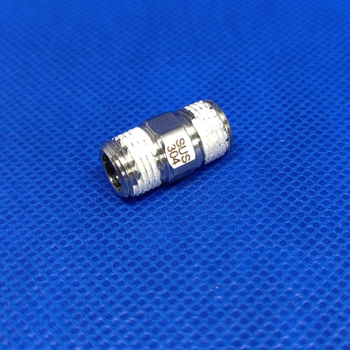亚德客不锈钢双外牙接头BB0202-S