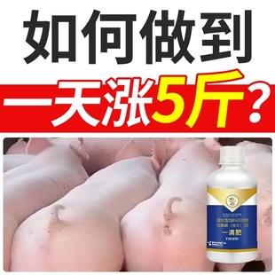 【一滴肥】猪催肥猛长增肥一号猛吃猛长兑水催肥猪尔健猪饲料专用