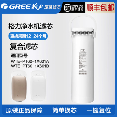 格力净水器原厂WTE-PT60-1X601A/WTE-PT60-1X601B复合PRP原装滤芯