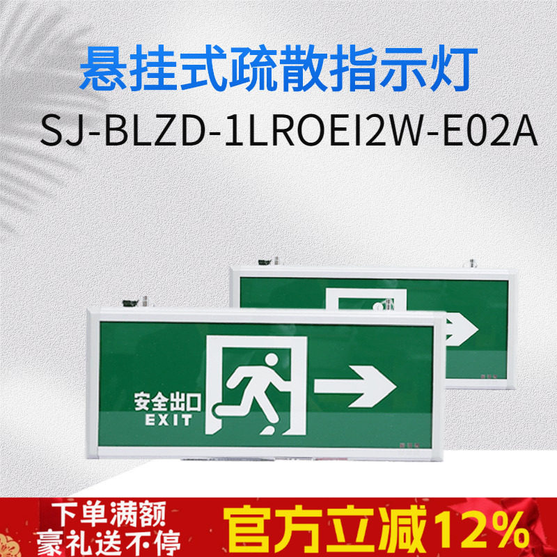 三雄极光应急灯悬挂式08款带蓄电池疏散指示灯SJBLZD1LROEI2WE02A,家装灯饰光源,应急灯,淘宝优惠券,粉丝福利购,淘宝优惠卷
