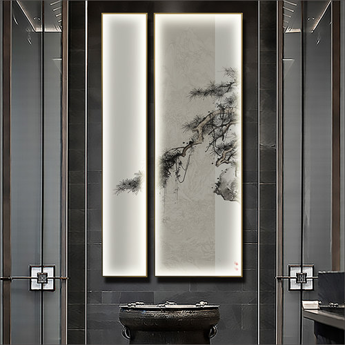 新中式装饰画走廊过道玄关